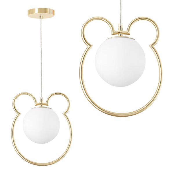 LAMPA SUFITOWA WISZĄCA Gold G105-1W