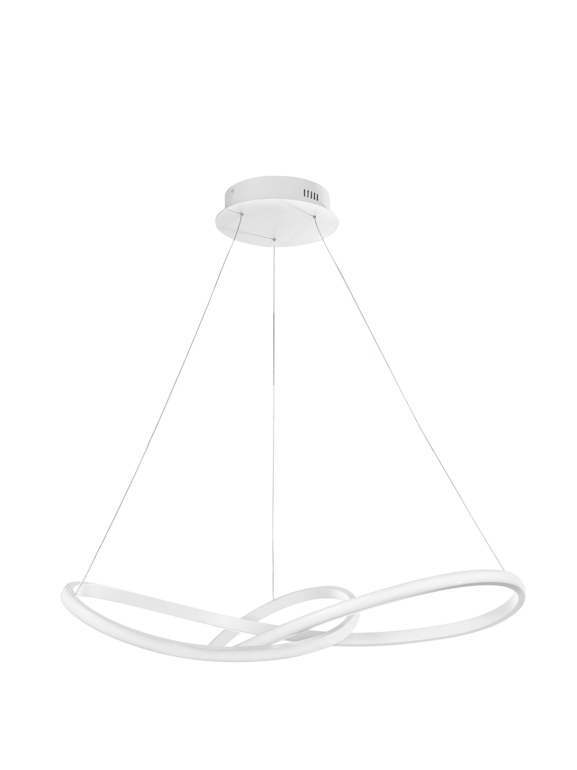Lampa wisząca nowoczesna Luces Exclusivas JEREZ, biała, LED 53 W 3000 K, Ø 72 cm – LE41657 - obrazek 2