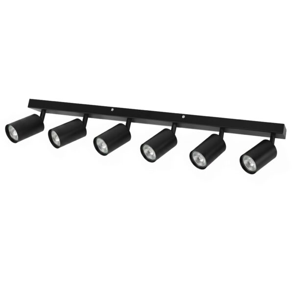 LAMPA SUFITOWA SPOT JNH031-6C CZARNA