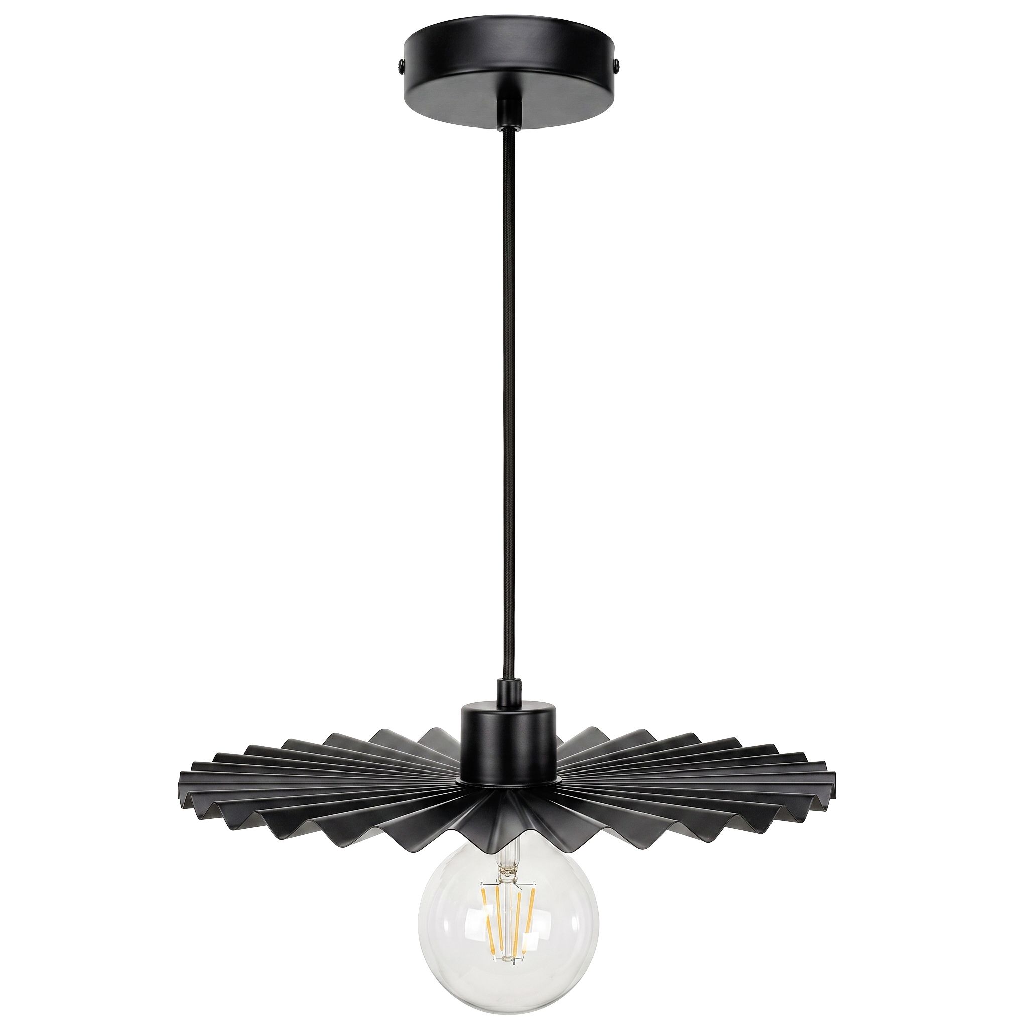 LAMPA SUFITOWA WISZĄCA APP1353-1CP Czarny