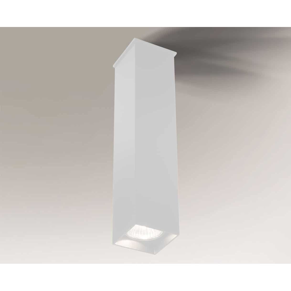 Lampa sufitowa nowoczesna Antigo TODA – biała, 1 × GU10 – 7002