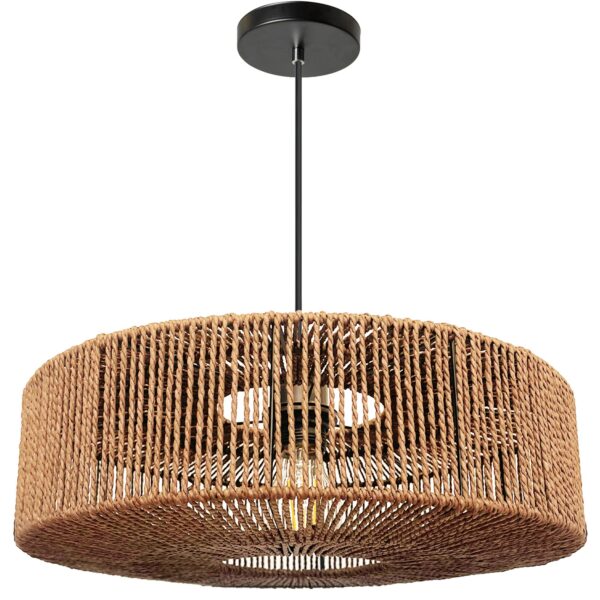 Lampa Wisząca Boho APP1295-1CP Brązowa