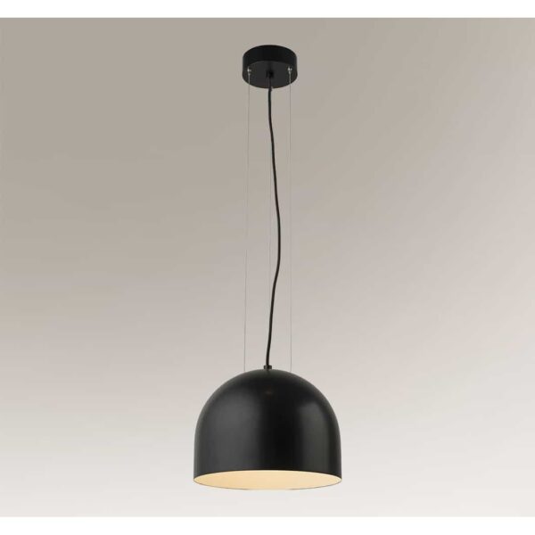 Lampa wisząca Antigo IWATE – czarna, 1 × E27 – 7840