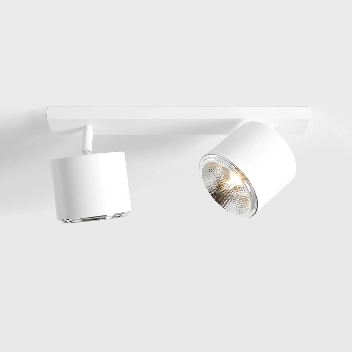 Plafon minimalistyczny Aldex BOT 2 1046PL_H biały 2×GU10 - obrazek 4