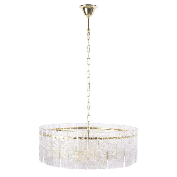 Lampa Wisząca z Kryształami APP1779-CP 60CM ZŁOTA