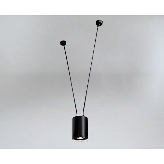 Lampa wisząca nowoczesna Antigo VIWIN – czarna, GU10 – 9578