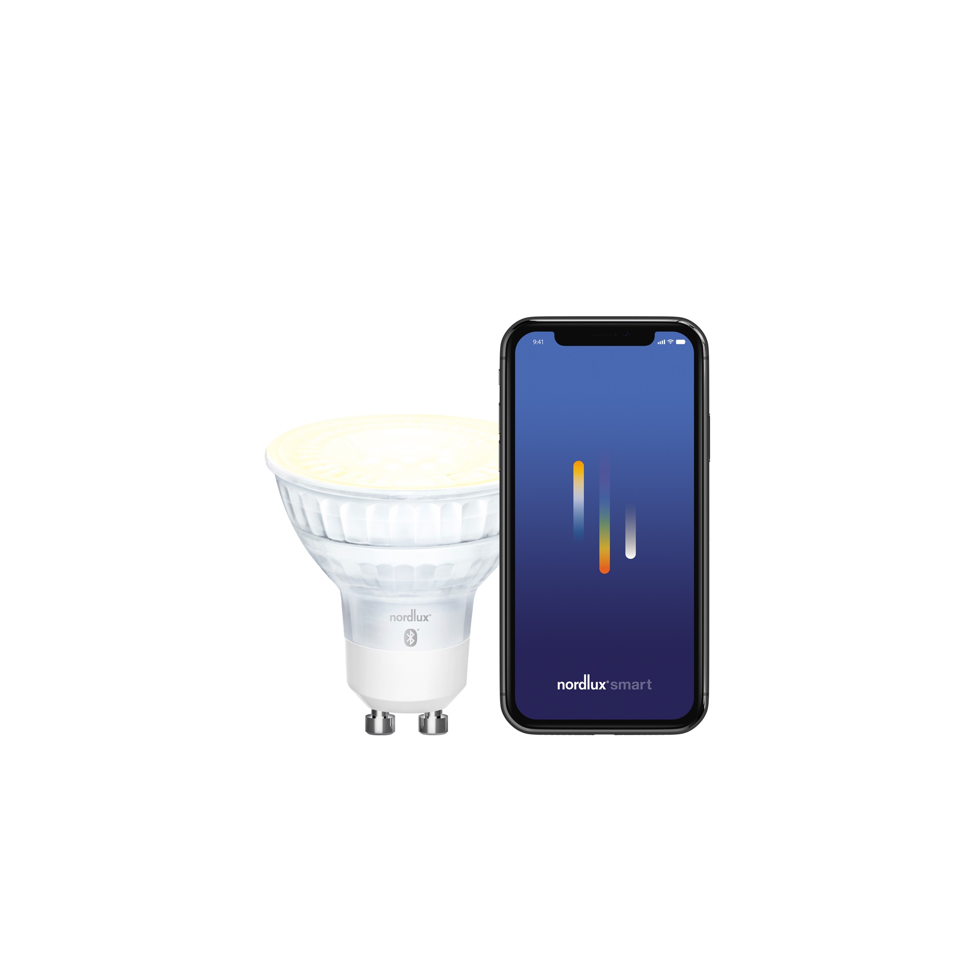 Żarówka LED Nordlux SMART GU10 2200-6500 K 380 lm — przezroczysta, 2070031000 - obrazek 2