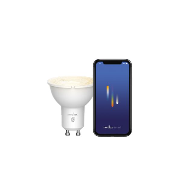 Żarówka LED Nordlux SMART GU10 PAR16 2700 K 380 lm — przezroczysta, 2170151001