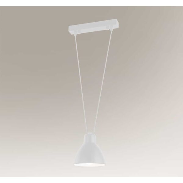 Lampa wisząca Antigo MASAMI – biała, E27 – 7949