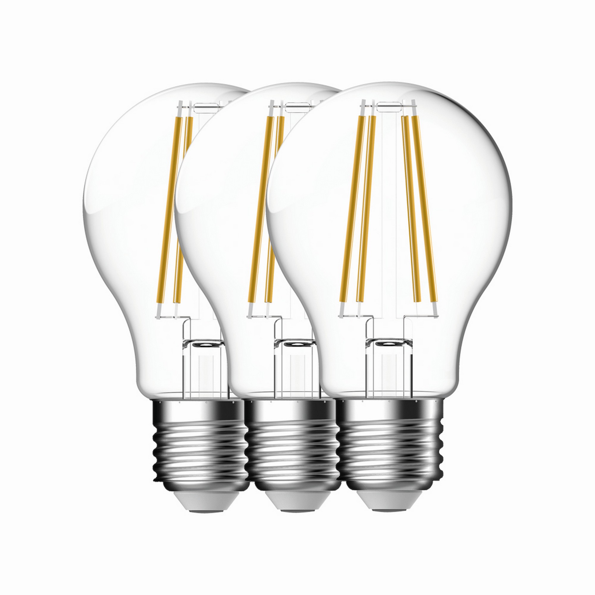 Zestaw 3 żarówek LED Nordlux SMART E27 A60 2200-6500 K 600 lm — przezroczysty, 2270012700 - obrazek 5