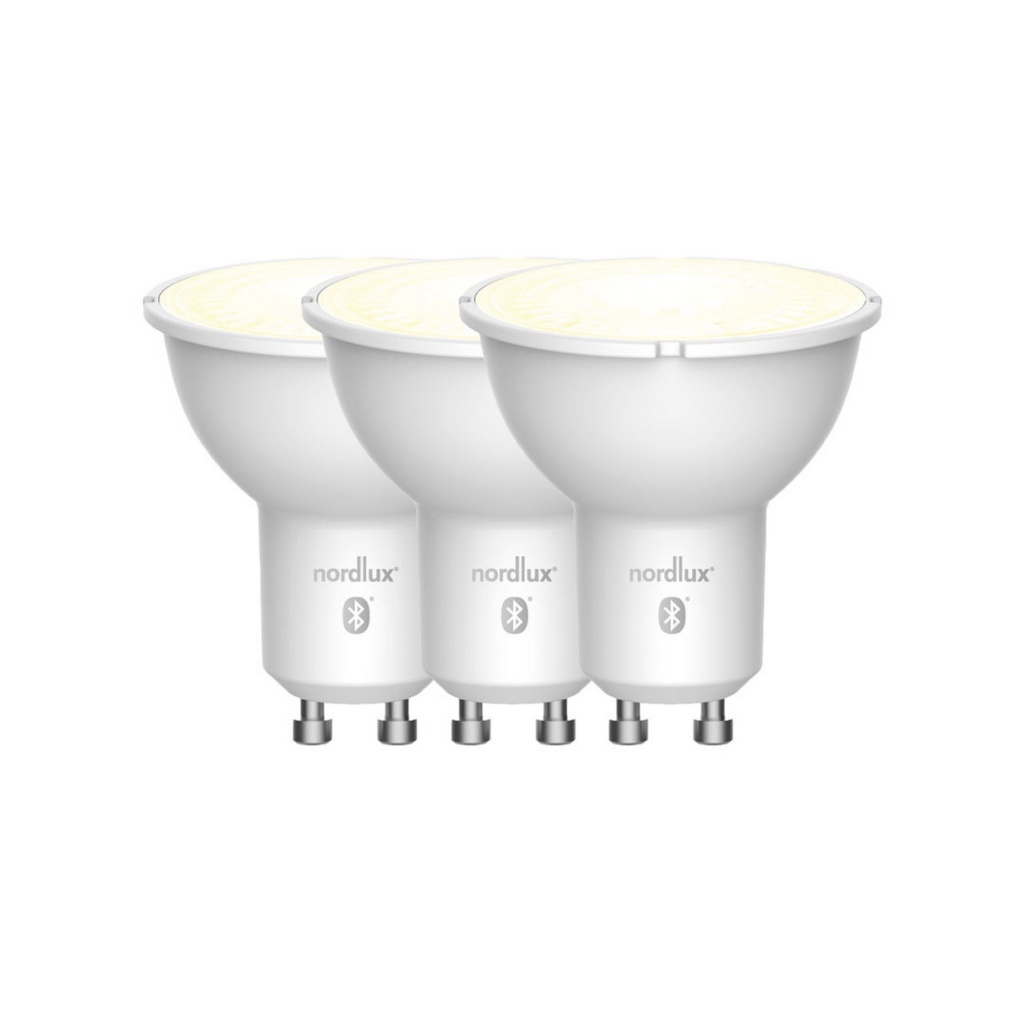 Zestaw 3 żarówek LED Nordlux SMART GU10 PAR16 2200-6500 K 420 lm — przezroczysty, 2270031000 - obrazek 5