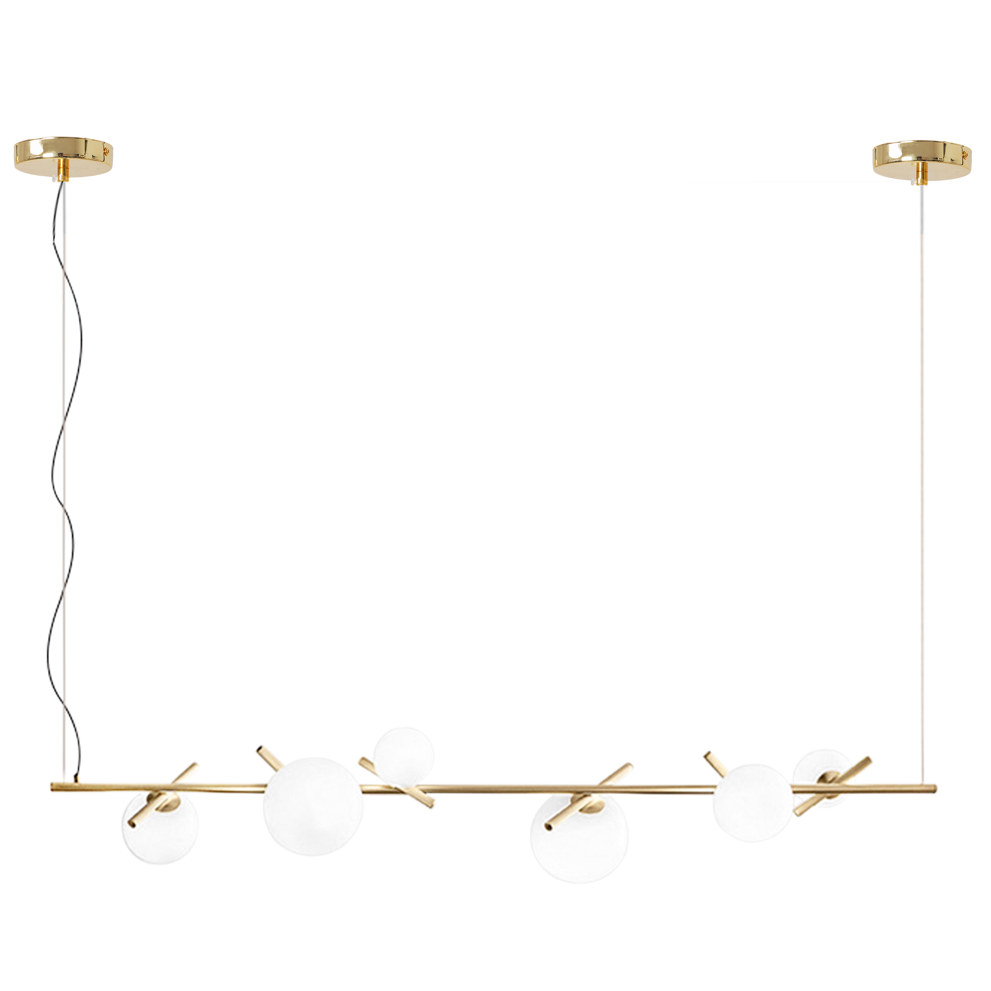 LAMPA SUFITOWA WISZĄCA Gold APP1664-6CP