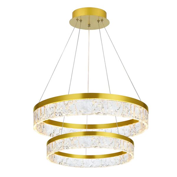 Lampa wisząca LED LHJ049-CP2 ZŁOTA