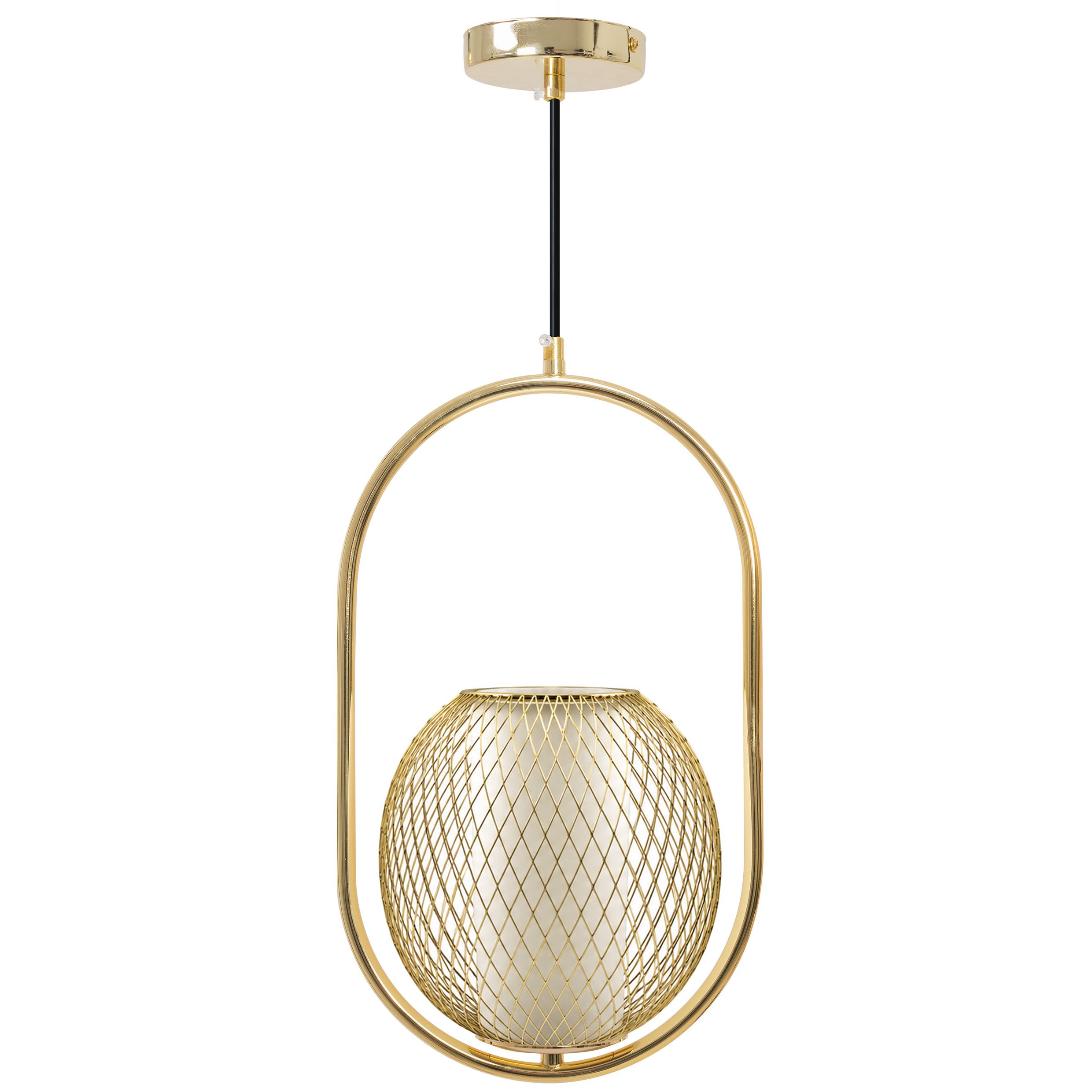Lampa Sufitowa Wisząca Złota APP1944-1CP