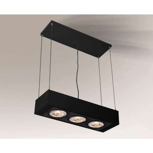 Lampa wisząca Antigo UTO – czarna – 5508