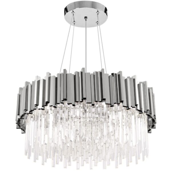 Lampa sufitowa plafon kryształowa APP1480-1C Chrom