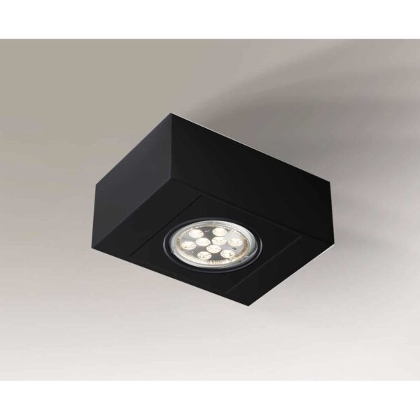 Lampa sufitowa Antigo UTO H – czarna – 1218