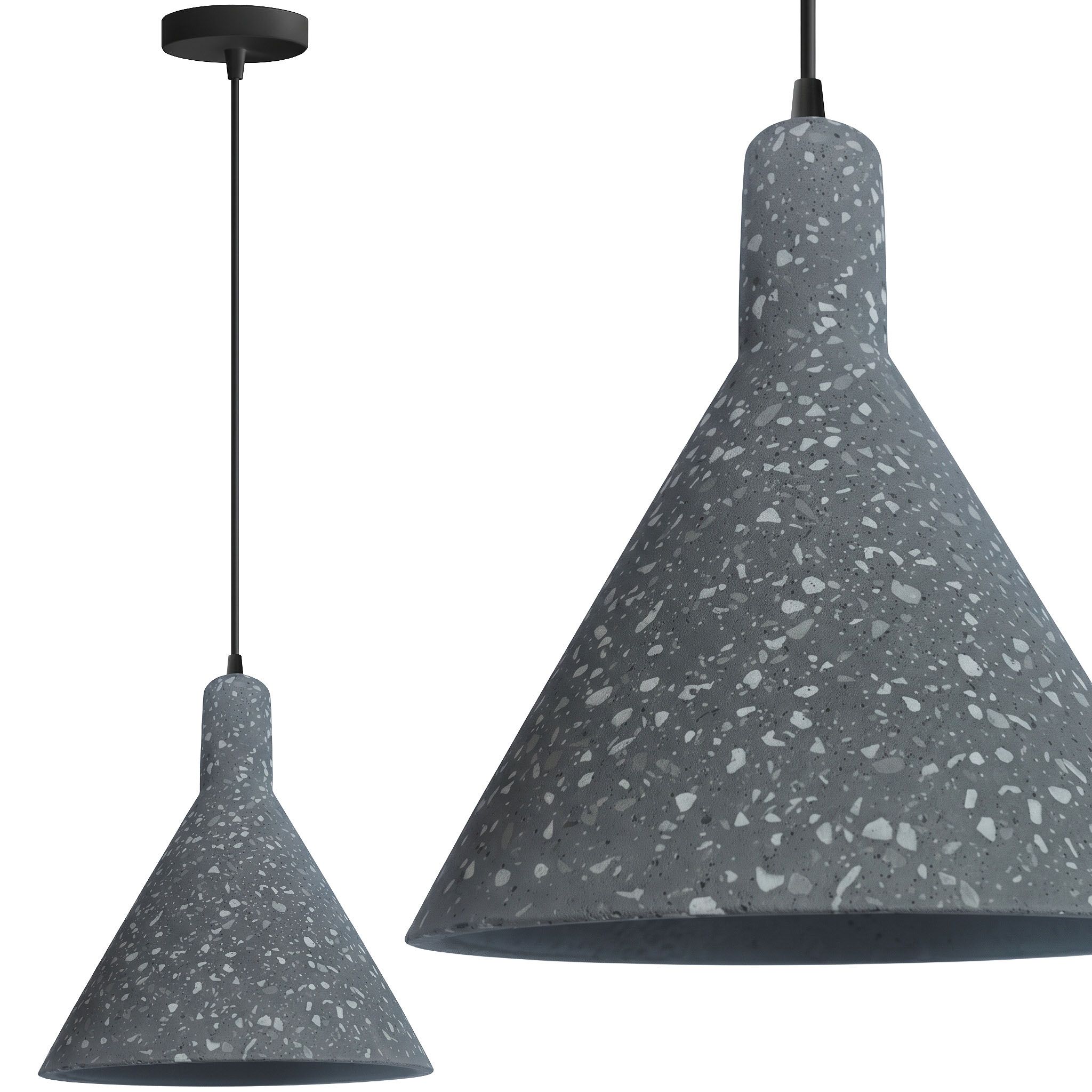 Lampa Wisząca Betonowa APP995-1CP