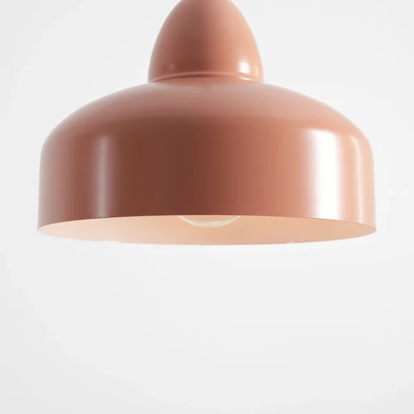 Lampa wisząca nowoczesna Aldex COMO 946G11 koralowa 1×E27