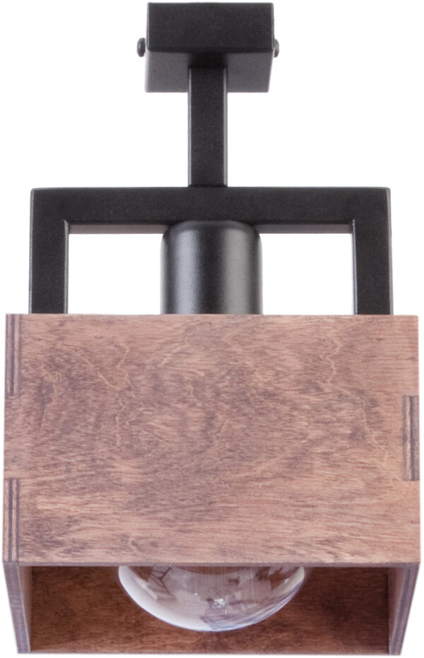 Plafon loftowy DAKOTA 1 BRĄZ, 1 × E27 – Sigma Lighting 31744