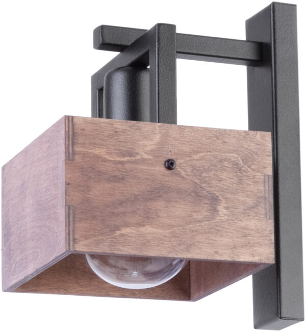 Kinkiet loftowy DAKOTA BRĄZ, 1 × E27 – Sigma Lighting 31752