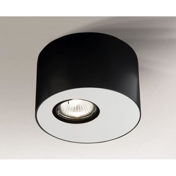 Lampa sufitowa Antigo TOKI – czarna – 1122