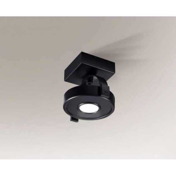 Reflektor sufitowy nowoczesny Antigo NATORI IL – czarny, LED, 3000 K – 2271