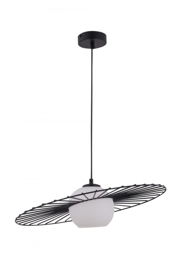 Lampa wisząca minimalistyczna SOL 1 czarny, 1 × E27 – Sigma Lighting 32038