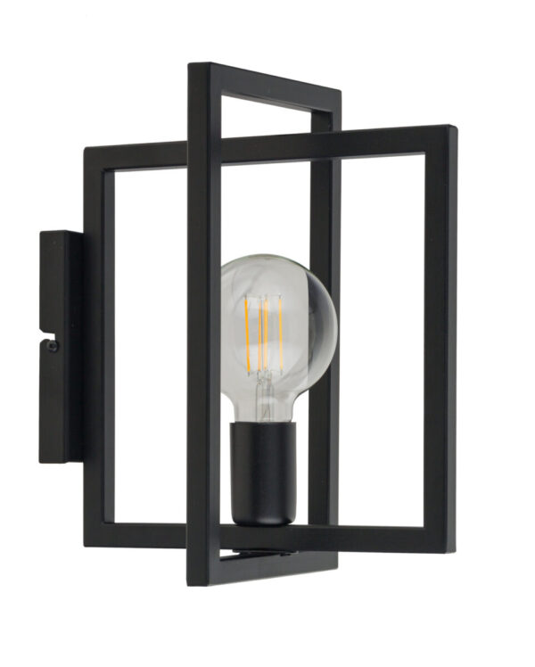 Kinkiet industrialny EDEN czarny, 1 × E27 – Sigma Lighting 32239