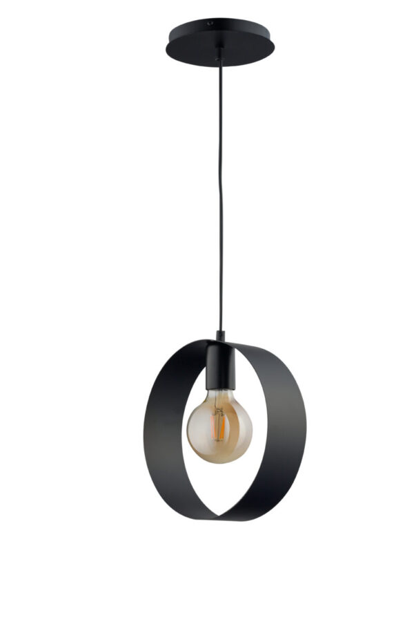 Lampa wisząca nowoczesna HAPPY 1 czarny, 1 × E27 – Sigma Lighting 32280