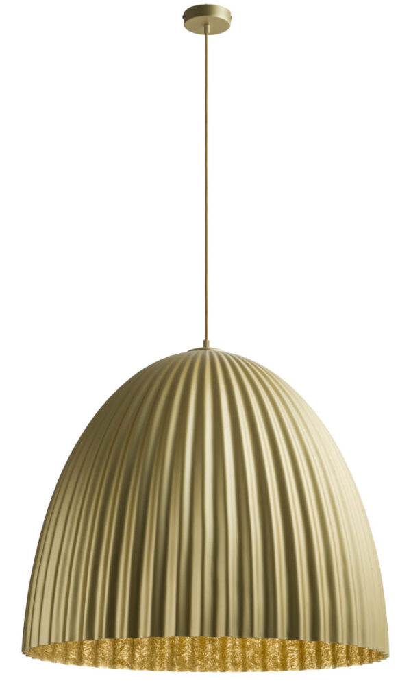 Lampa wisząca minimalistyczna TELMA 70 L złoty, 1 × E27 – Sigma Lighting 32300