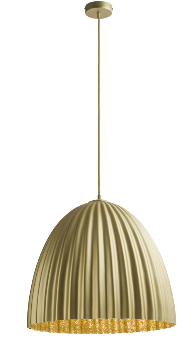 Lampa wisząca minimalistyczna TELMA 50 M złoty, 1 × E27 – Sigma Lighting 32301