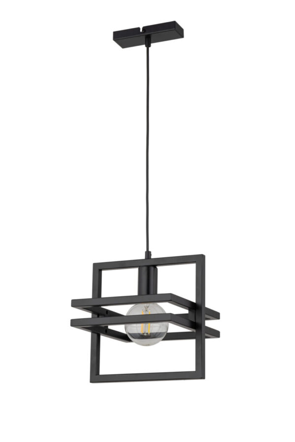 Lampa wisząca nowoczesna MERCI 1 czarny, 1 × E27 – Sigma Lighting 32388