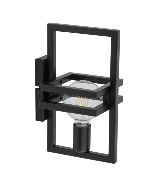 Kinkiet nowoczesny MERCI czarny, 1 × E27 – Sigma Lighting 32412
