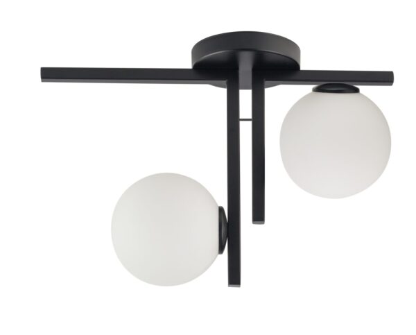 Plafon nowoczesny ANDY 2 czarny, 2 × G9 – Sigma Lighting 33285