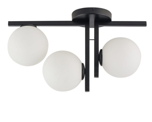 Plafon nowoczesny ANDY 3 czarny, 3 × G9 – Sigma Lighting 33286