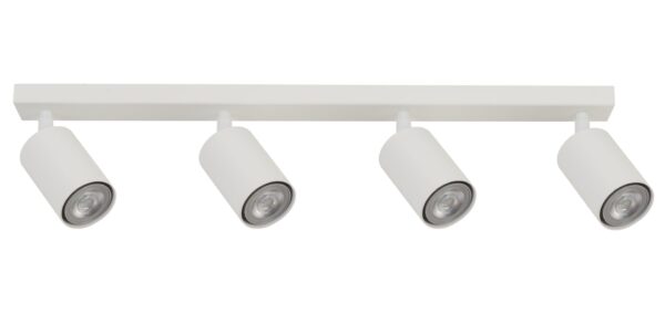 Spot sufitowy minimalistyczny ZOOM 4 biały /spot, 4 × GU10 – Sigma Lighting 33317