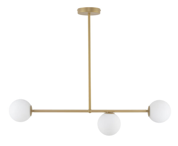 Lampa wisząca klasyczna GAMA 3 złoty beż, 3 × G9 – Sigma Lighting 33332