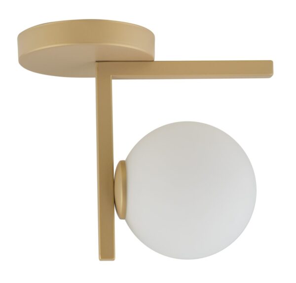 Plafon nowoczesny ANDY 1 złoty beż, 1 × G9 – Sigma Lighting 33336