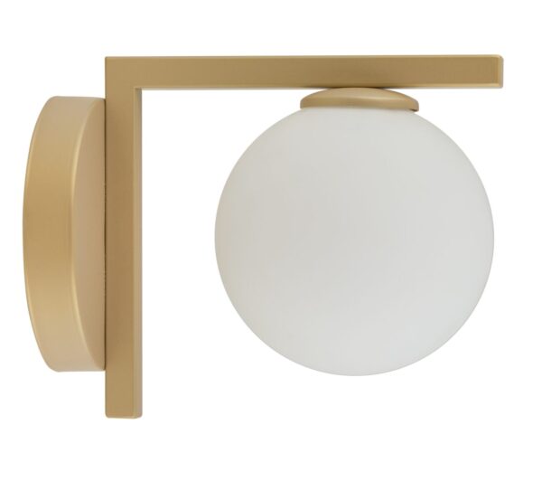 Kinkiet nowoczesny ANDY złoty beż, 1 × G9 – Sigma Lighting 33342