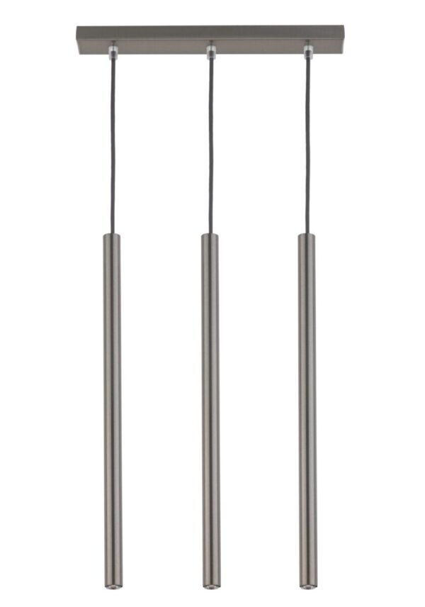 Lampa wisząca minimalistyczna SOPEL 3 prosty srebrny, 3 × G9 – Sigma Lighting 33400