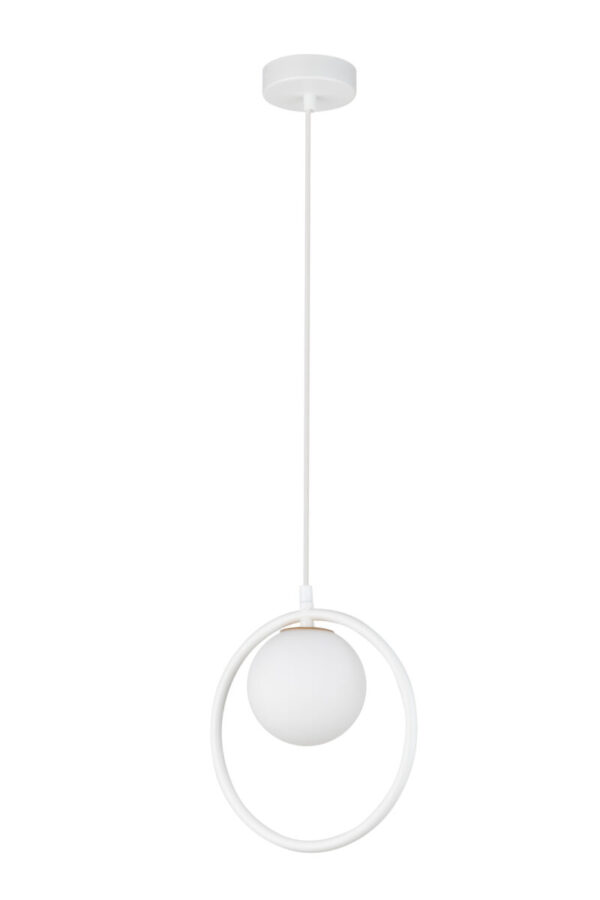 Lampa wisząca nowoczesna AQUA 1 biały, 1 × G9 – Sigma Lighting 33408