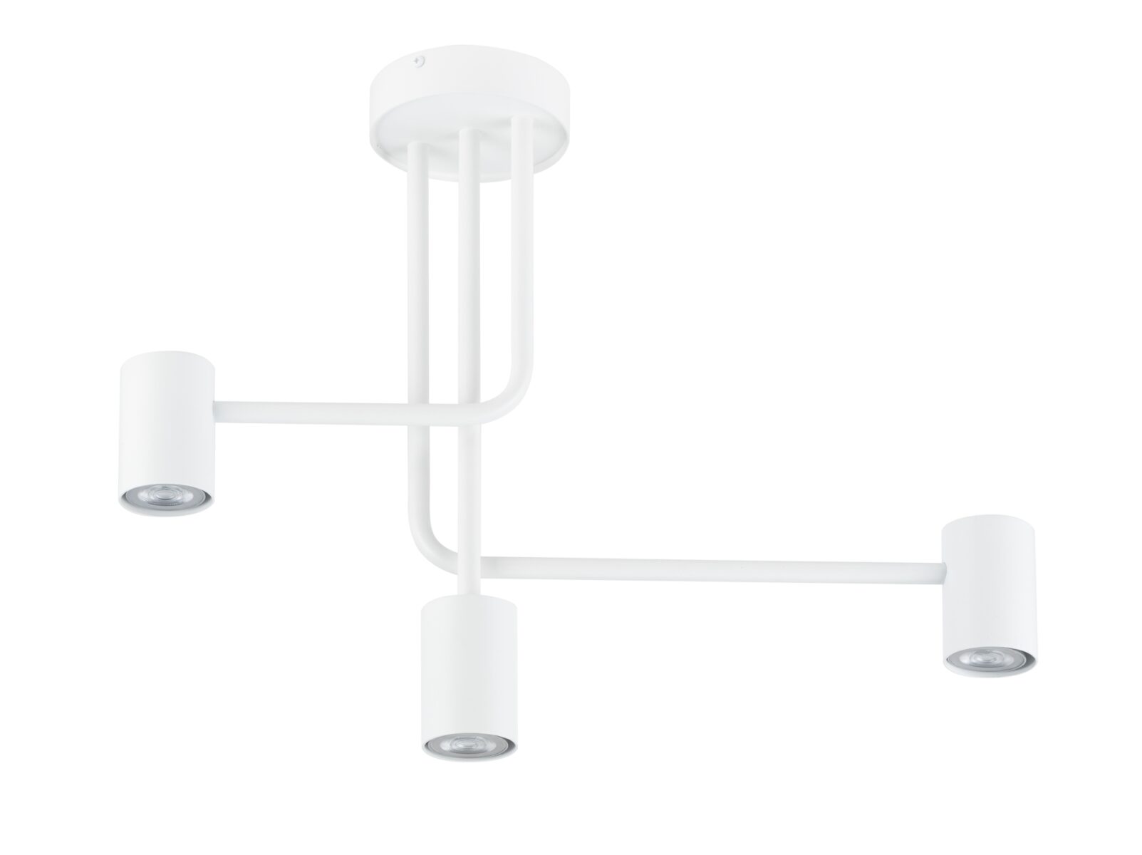 Plafon minimalistyczny LUIS 3 biały, 3 × GU10 – Sigma Lighting 33421