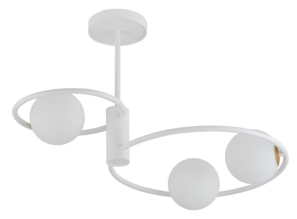 Plafon nowoczesny AQUA 3 biały, 3 × G9 – Sigma Lighting 33466