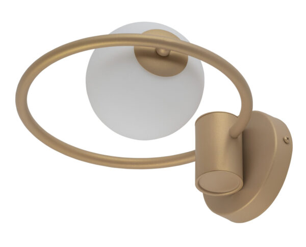 Kinkiet nowoczesny AQUA złoty beż, 1 × G9 – Sigma Lighting 33482