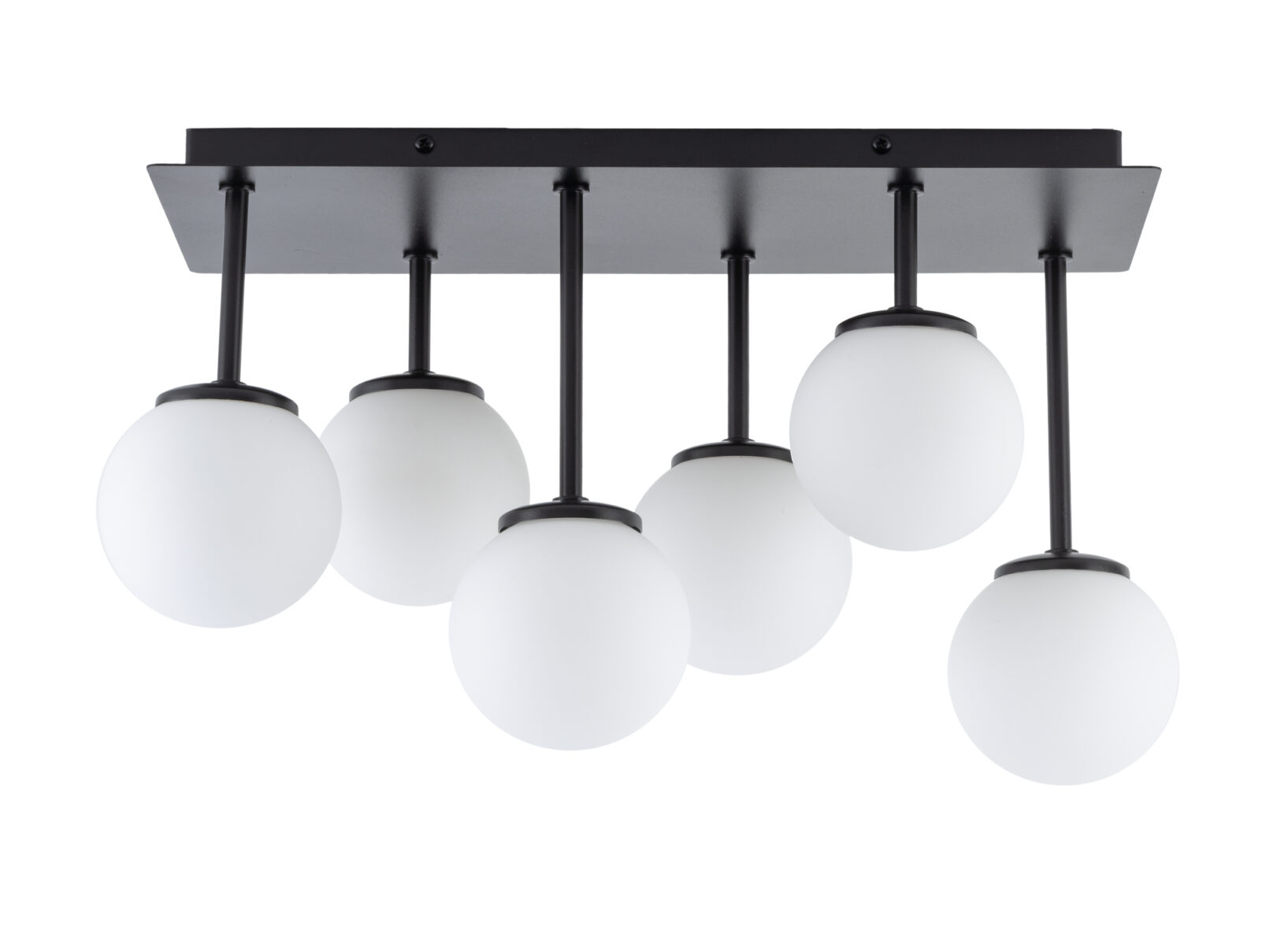 Plafon nowoczesny TULIA 6 krótki biały, 6 × G9 – Sigma Lighting 33501