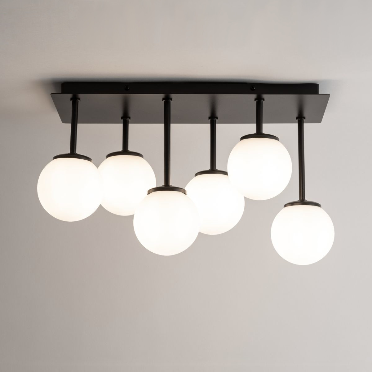 Plafon nowoczesny TULIA 6 krótki biały, 6 × G9 – Sigma Lighting 33501 - obrazek 2