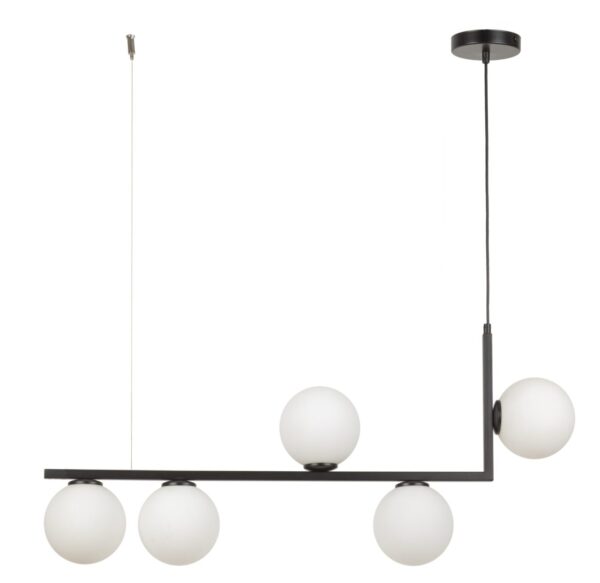 Lampa wisząca nowoczesna ANDY 5 czarny, 5 × G9 – Sigma Lighting 33611