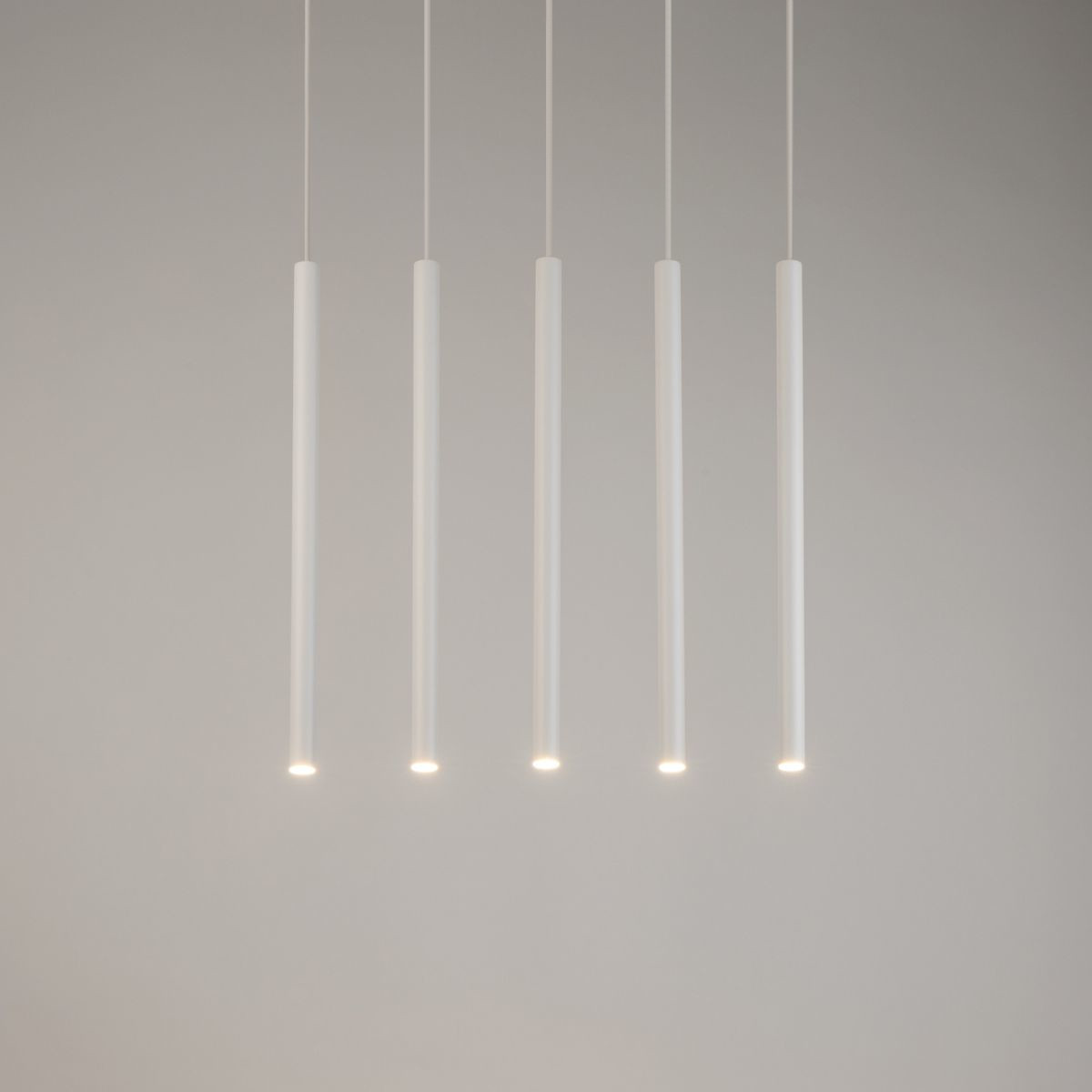 Lampa wisząca minimalistyczna SOPEL 5 prosty biały, 5 × G9 – Sigma Lighting 33616 - obrazek 2