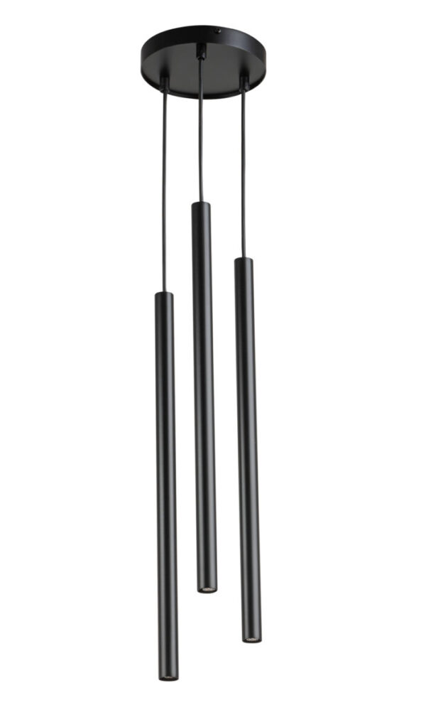 Lampa wisząca minimalistyczna SOPEL 3 koło czarny, 3 × G9 – Sigma Lighting 33622